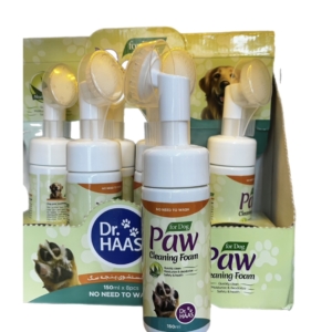 فوم شستشوی پنجه سگ و گربه دکتر هاس Dr Haas با عصاره آلوئه ورا 150 میلی لیتر