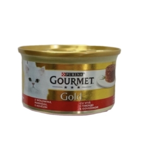 کنسرو گربه گورمت مدل کیکی با طعم گوشت