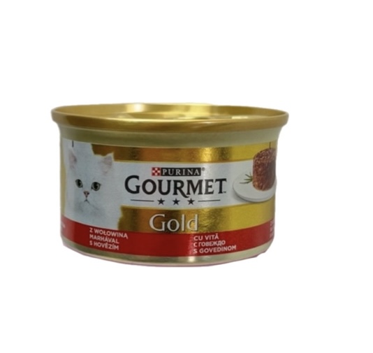 کنسرو گربه گورمت مدل کیکی با طعم گوشت