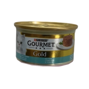 کنسرو گربه گورمت مدل کیکی با طعم ماهی تن