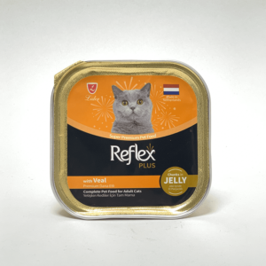 ووم‌گربه رفلکس پلاس با طعم گوشت ۸۵گرمی